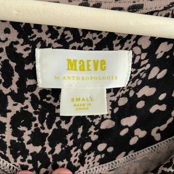 ANTHROPOLOGIE Maeve Leopard Print Ruffle Sleeve Blouse - Picture 8 of 11